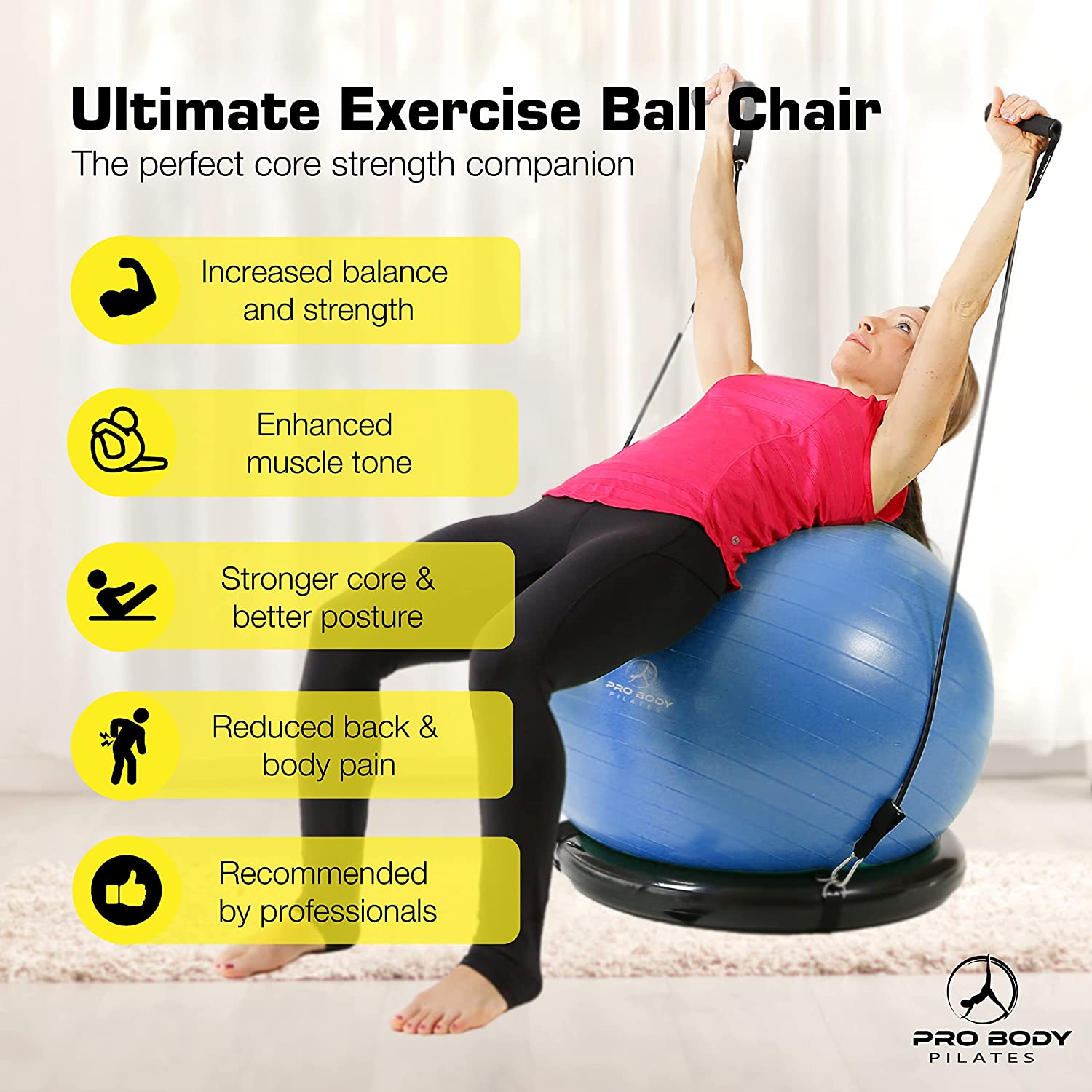 Core strengthening Pilates workout with soft ball - Pilates Live