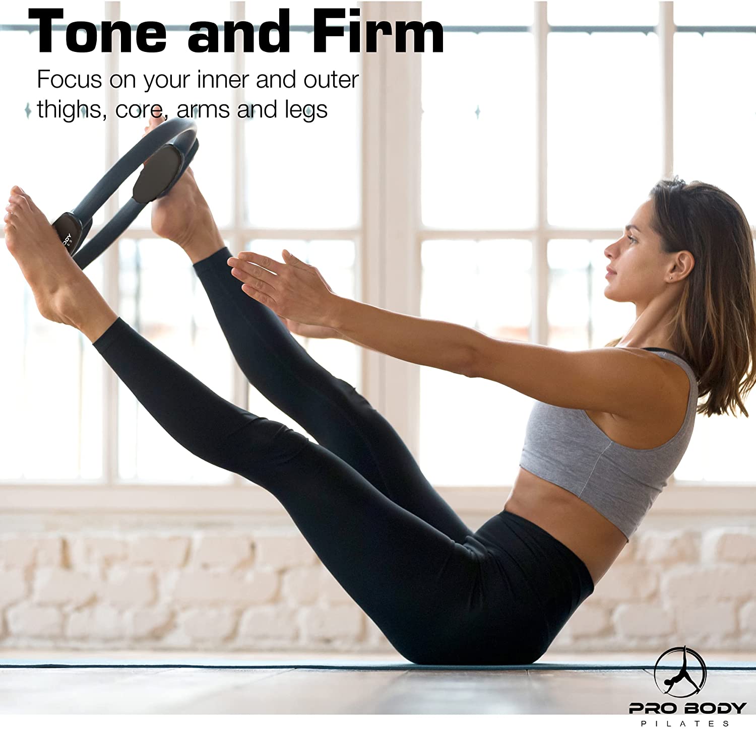 Pilates Ring for Toning Thighs Abs and Legs