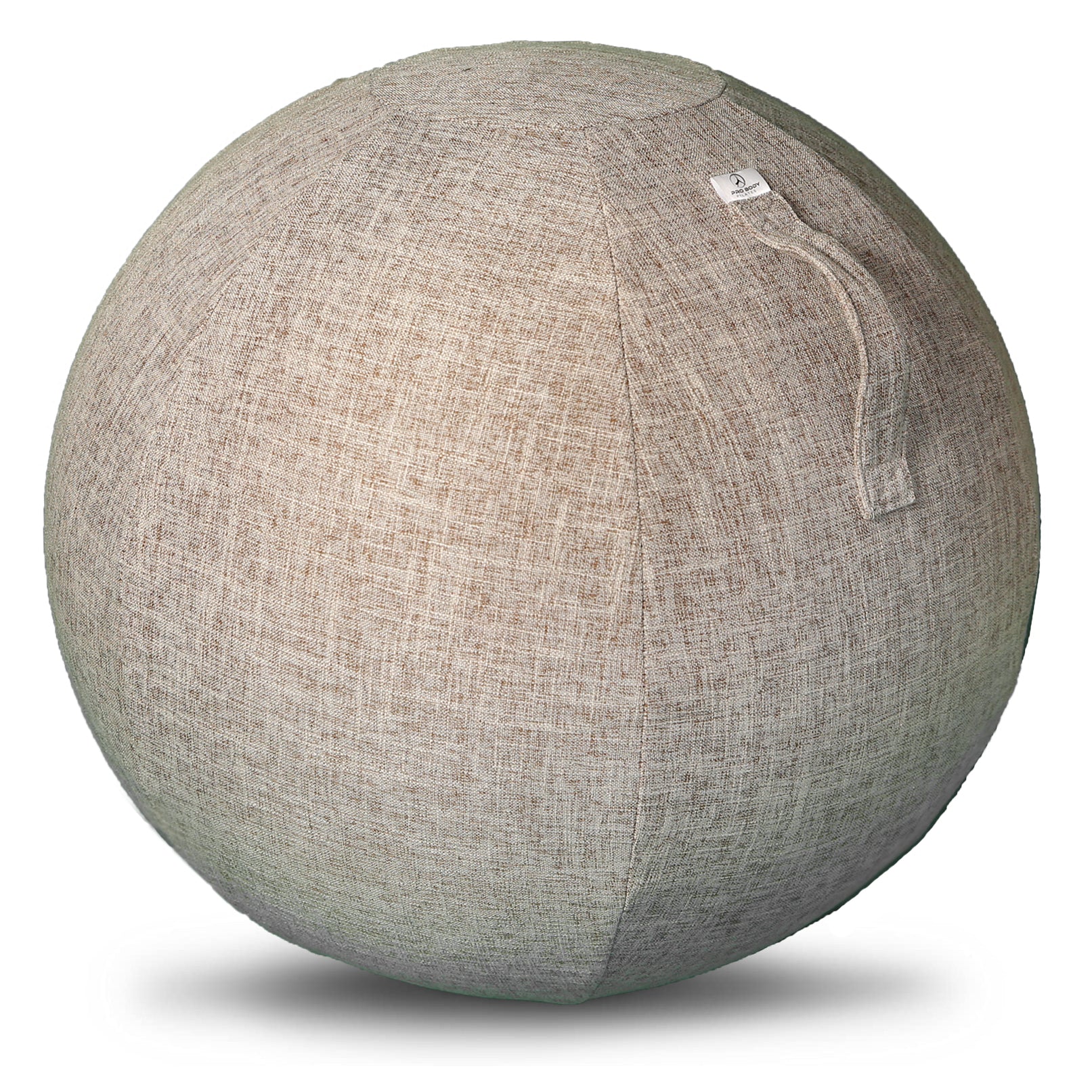 Exercise Ball Chair for Office and Desk (Cotton-Linen) – ProBody