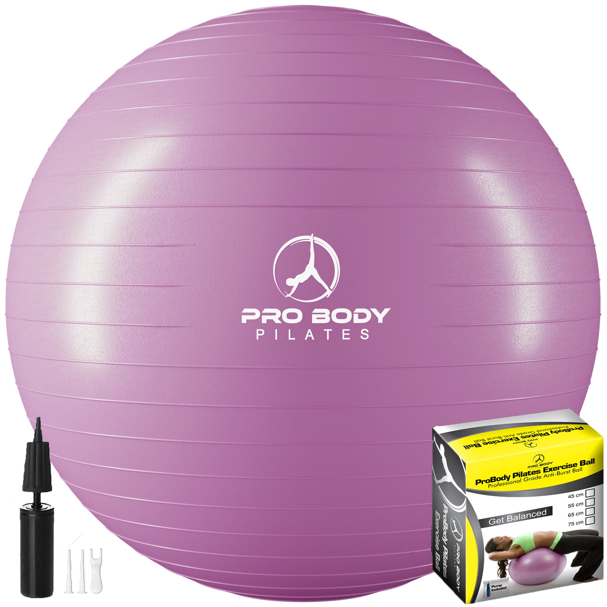 Yoga Ball for Pregnancy, Fitness, Balance, Workout at Home, Office