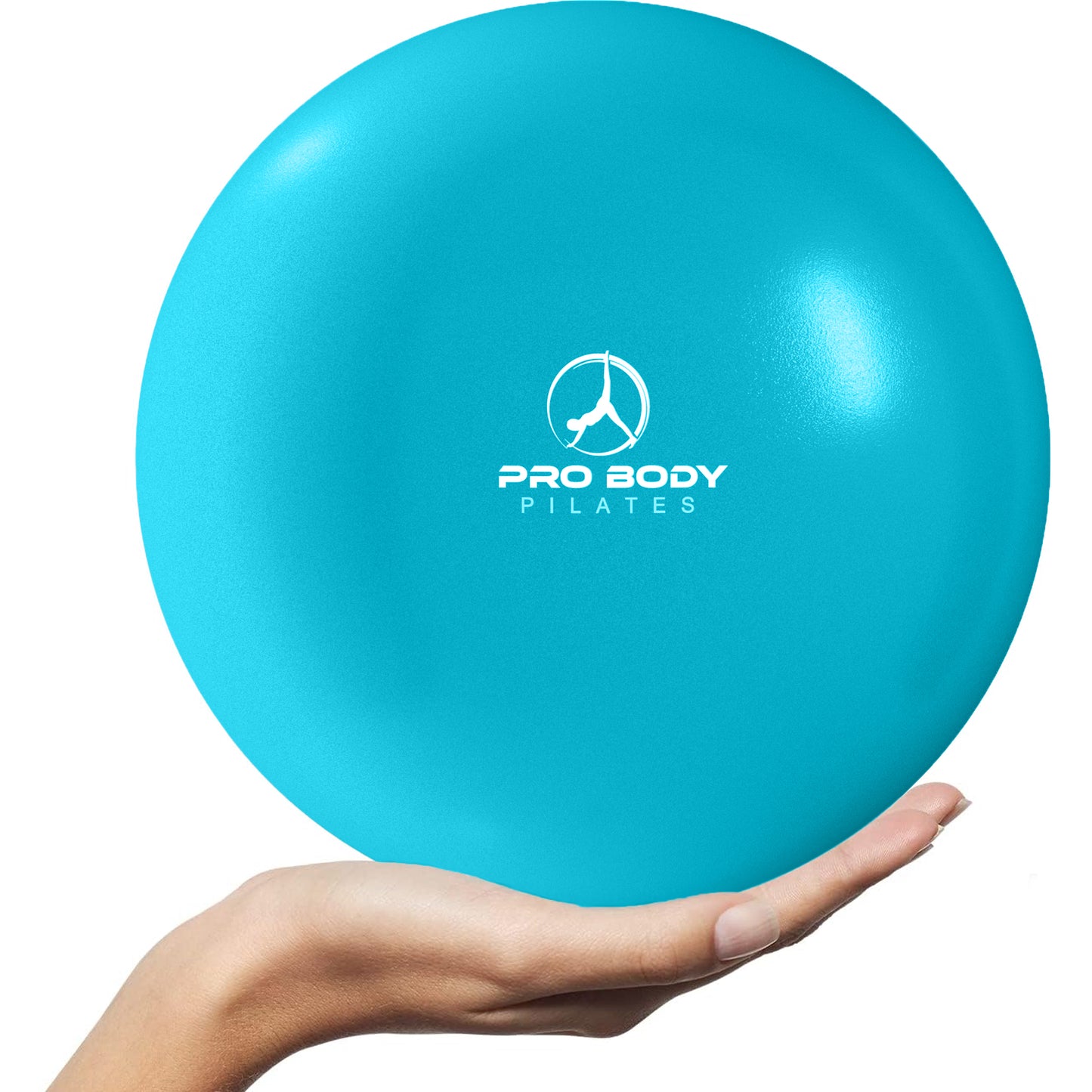ProBody Pilates Mini Exercise Ball - 9 Inch Small Bender Ball for Stability,  Barre, Pilates, Yoga, Balance